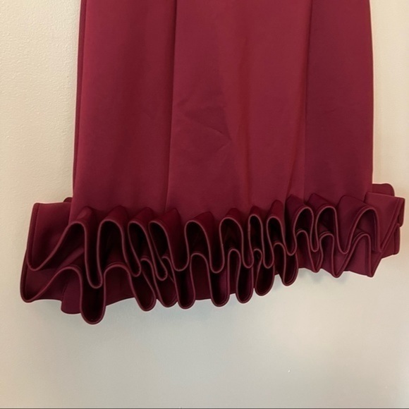 Donna Ricco | Ruffle Hem Sheath Dress - Picture 5 of 9